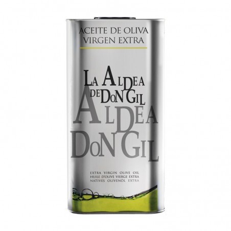 Spanish Olive Oil tin 5 litres  La Aldea de Don Gil