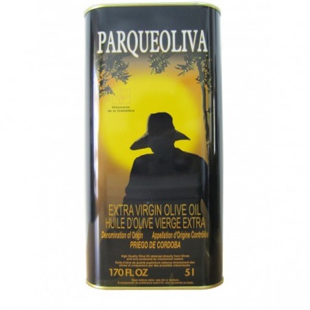 Spanish olive oil 5 litres tin Parqueoliva
