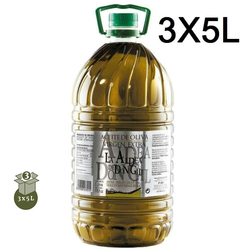 Spanish Extra Virgin Olive Oil 5 litres  La Aldea de Don Gil